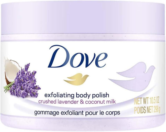 Dove Body Scrub – Assorted Scents (298g)