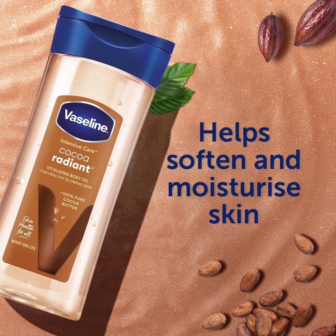 Vaseline Intensive Care Cocoa Radiant Body Oil 200ml