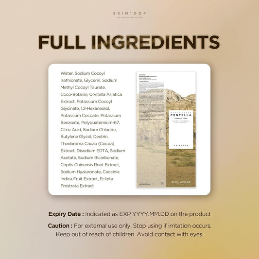 SKIN1004 Madagascar Centella Ampoule Foam 125ml