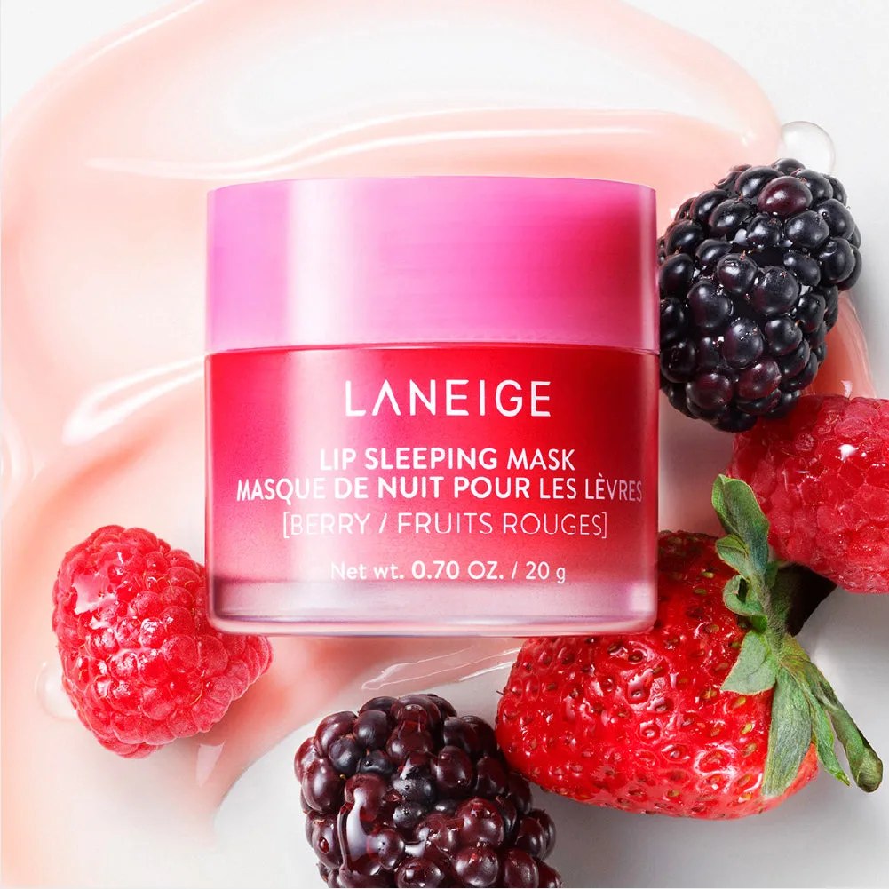 LANEIGE Lip Sleeping Mask EX - lip sleeping mask jar closeup - Korean skincare from 2M Beauty
