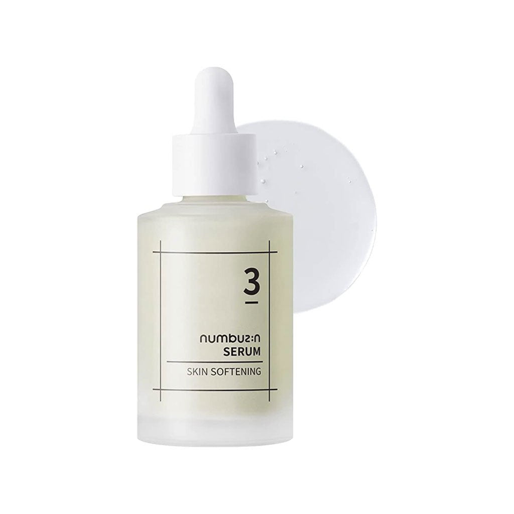 Numbuzin No.3 Skin Softening Serum 50ml - glow filter serum bottle - Korean skincare from 2M Beauty