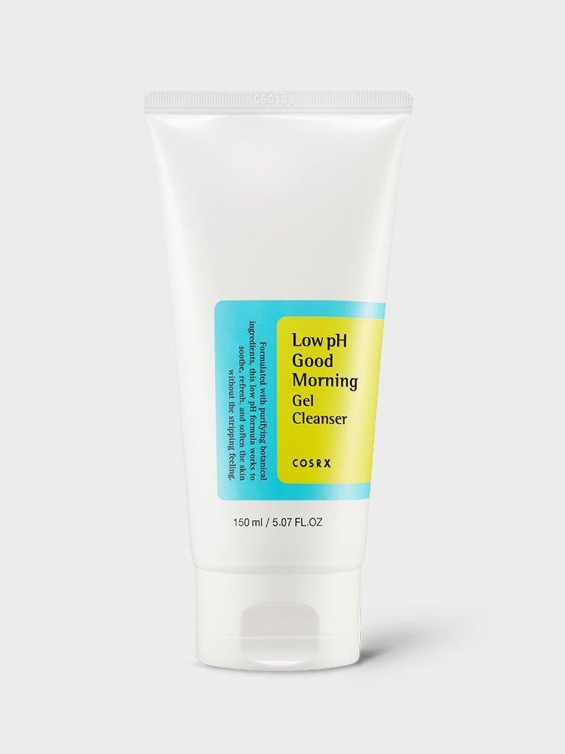 COSRX Low pH Good Morning Gel Cleanser 150ml - hero tube - Korean skincare from 2M Beauty