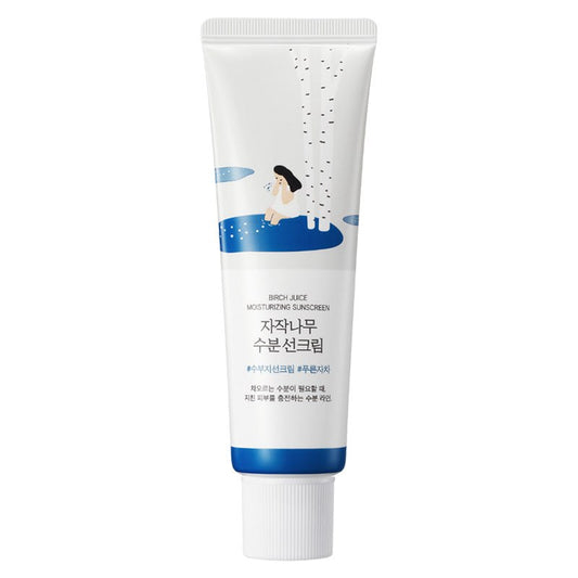 Round Lab Birch Juice Moisturizing Sun Cream SPF50+ 50ml - sun cream tube - Korean skincare from 2M Beauty