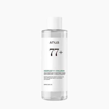 Anua Heartleaf 77% Soothing Toner 250ml - hero bottle - Korean skincare from 2M Beauty