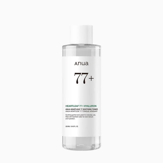 Anua Heartleaf 77% Soothing Toner 250ml - hero bottle - Korean skincare from 2M Beauty