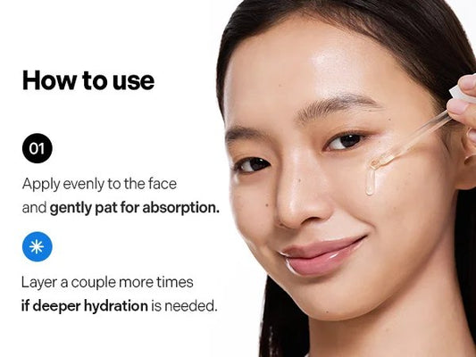 Torriden DIVE-IN Low Molecular Hyaluronic Acid Serum 50ml - how to use - Korean skincare from 2M Beauty