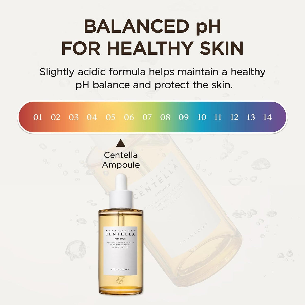 SKIN1004 Madagascar Centella Ampoule 100ml - balanced pH for healthy skin - Korean skincare from 2M Beauty