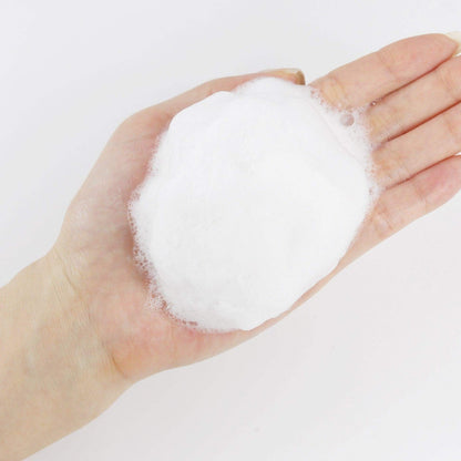 Round Lab 1025 Dokdo Cleanser 150ml - fine foam texture in hand - Korean skincare from 2M Beauty