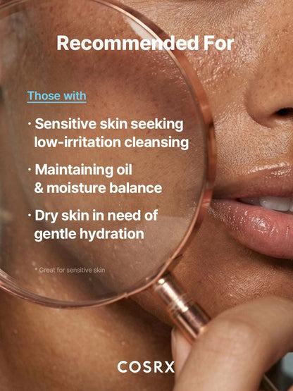 COSRX Low pH Good Morning Gel Cleanser 150ml - recommended skin types - Korean skincare from 2M Beauty