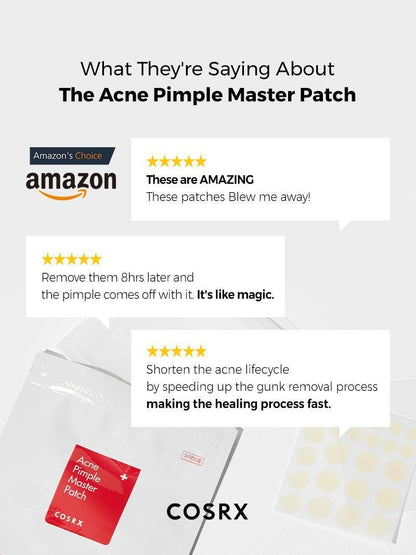 COSRX Acne Pimple Master Patch 24pcs - customer reviews - Korean skincare from 2M Beauty
