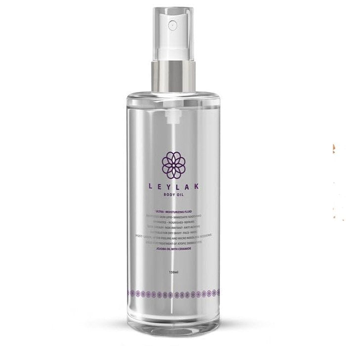 LEYLAK Moisturizing Body Oil 150ml - oil bottle product detail - authentic body care from 2M Beauty