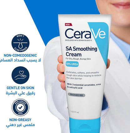 CeraVe SA Cream for Rough & Bumpy Skin 6oz