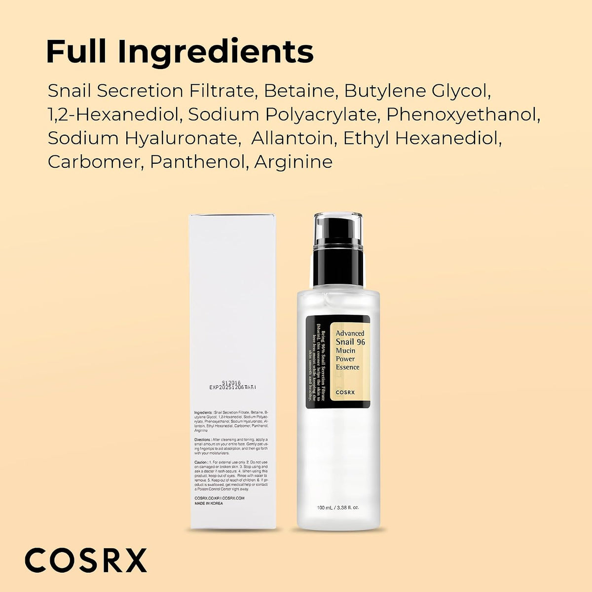 إسينس COSRX سنيل 96 للترطيب