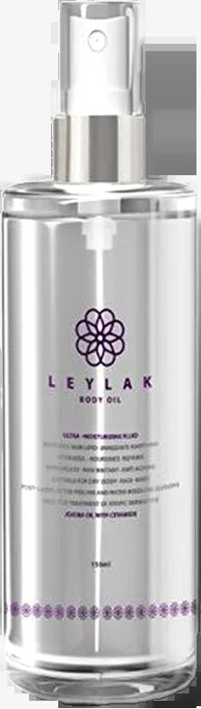 LEYLAK Moisturizing Body Oil 150ml - body oil bottle with cap - authentic body care from 2M Beauty