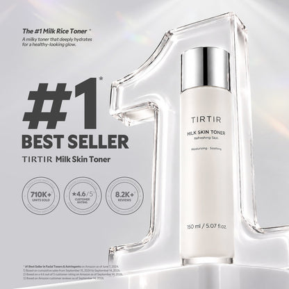 TIRTIR Milk Skin Toner 150ml - number 1 best seller milk skin toner - Korean skincare from 2M Beauty