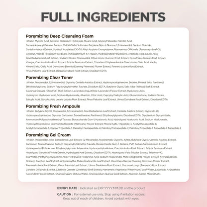 SKIN1004 Pore Tightening Travel Kit