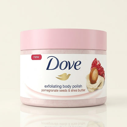 Dove Body Scrub – Assorted Scents (298g)